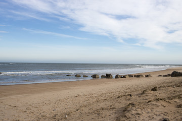 Dragon's Teeth at Newburgh Beach