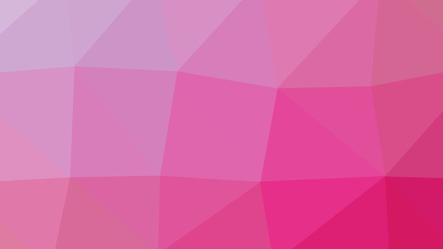 8K Abstract Triangle Polygon Magenta Background