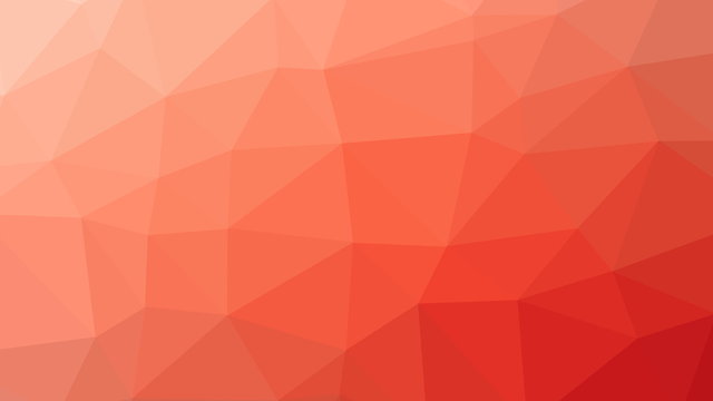 8K Abstract Triangle Polygon Orange Background