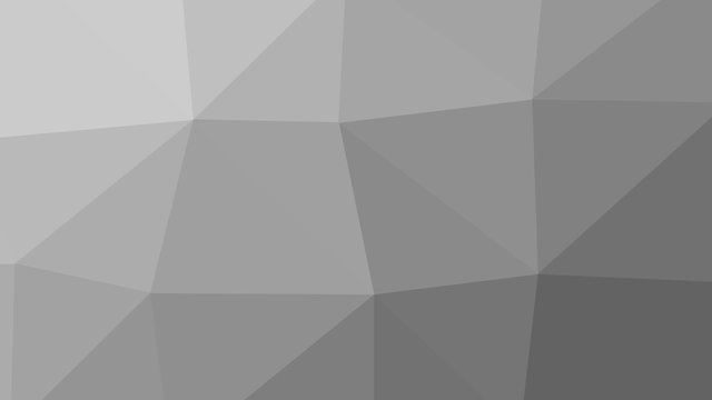 8K Abstract Triangle Polygon Grey Background