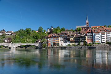 Fototapeta premium Stadt Lafenburg am Rhein