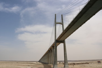 Suez canal bridge
