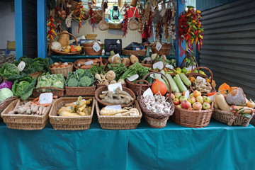 Obraz na płótnie Canvas Organic Market