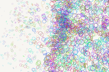 Shape of motion, particle or random, abstract background pattern. Messy, vector, web & graphic.