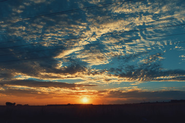 Fototapeta premium Atardecer