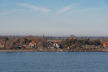 Town of Gedser in Denmark