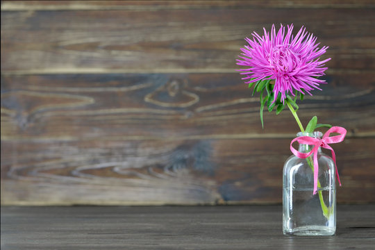 Mothers Day flower in a bottle