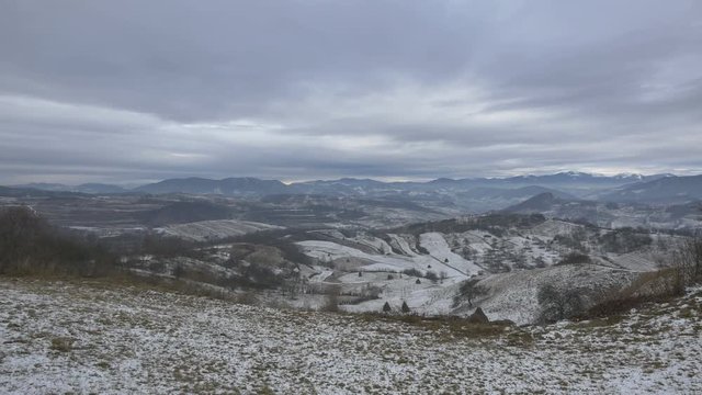 Landscape in Oncesti 