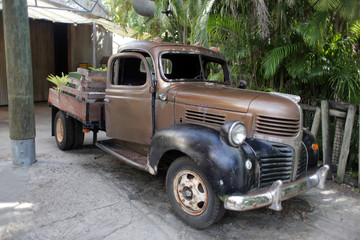 old plymouth truck
