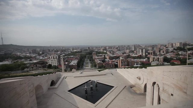 Yerevan city armenia, architecture, building, mountain, travel, ararat, nature