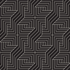 Vector seamless pattern. Modern stylish abstract texture. Repeating geometric tiles