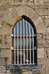 Fototapeta na wymiar Stone Window Frame