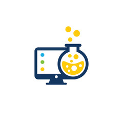 Computer Lab Logo Icon Design