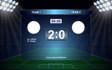 Scoreboard Photos Royalty Free Images Graphics Vectors Videos