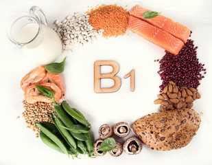 Foods rich in vitamin B1