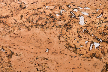 Close Up Background and Texture of Cork Board Wood Surface, Nature Product Industrial