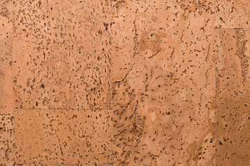 Close Up Background and Texture of Cork Board Wood Surface, Nature Product Industrial