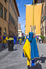 The architecture and the art of the city of Arezzo