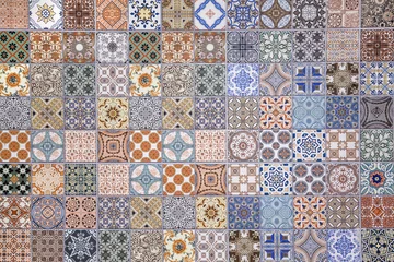 Abstract pattern tile background.