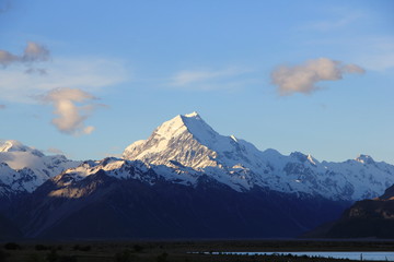 Mount Cook, Sunset