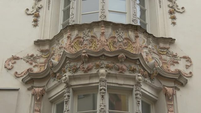 Balcony of Helbling Haus in Innsbruck