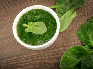 Fresh Spinach Leaves