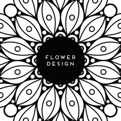 Vector mandala background