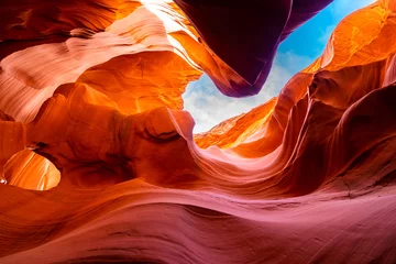Foto auf Acrylglas Orange Lower Antelope Canyon