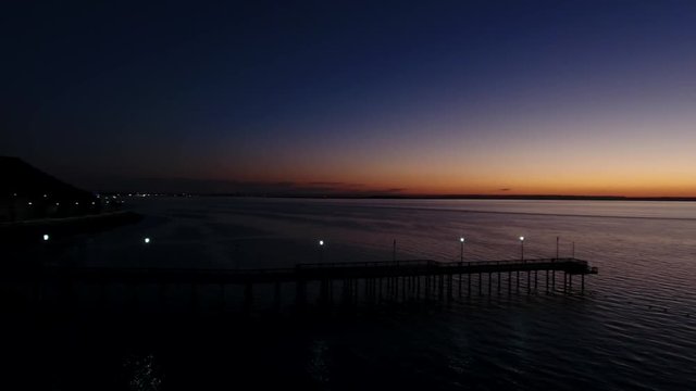 Aerial shots from La Paz bay, Baja California Sur, Mexico.
