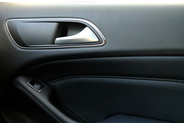 Obraz na płótnie Canvas car interior door