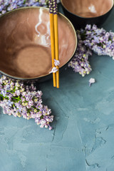 Fototapeta na wymiar Spring lilac flower concept