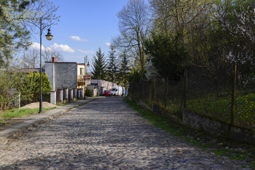 Narrow streets in Góra Kalwaria