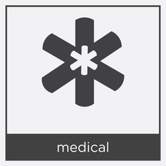 medical icon isolated on white background