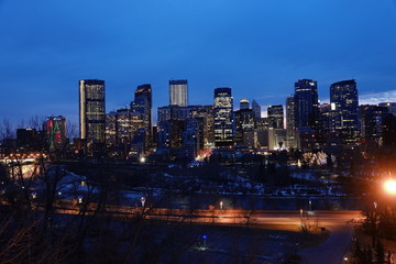 Fototapeta na wymiar Calgary City