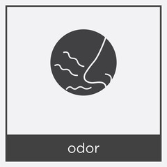 odor icon isolated on white background
