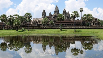 Fototapeta na wymiar Angkor Wat Tempel in Kambodscha