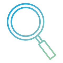 magnifying glass isolated icon vector illustration design