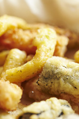 fried chicken with french fries