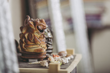 シーサーの置物