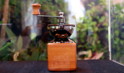 Coffee grinder manual.
