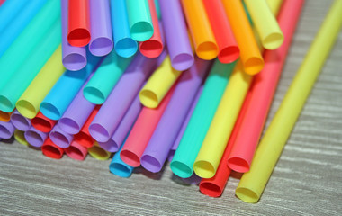 straw straws plastic drinking background colourful  full screen single use pollution