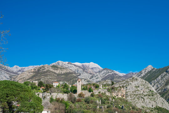 Stari Bar ruins in Montenegro