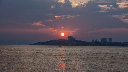 Obraz premium Vladivostok Sunset View