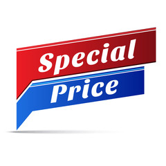 Special Price Vector Web Banner Design