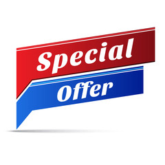 Special Offer Vector Web Banner Design