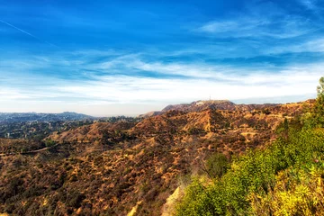 Fotobehang Hollywood sign, Los Angeles, California, USA © atosan