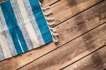 Wood floor texture, hardwood floor texture with handmade mat