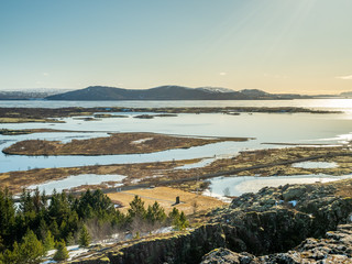 Thingvellir, national park in Iceland