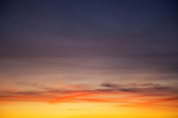 Obraz premium Sunset sky colors. Sky with sunset colours