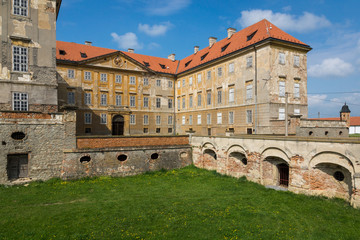 Fototapeta premium Baroque castle in Holic, Slovakia